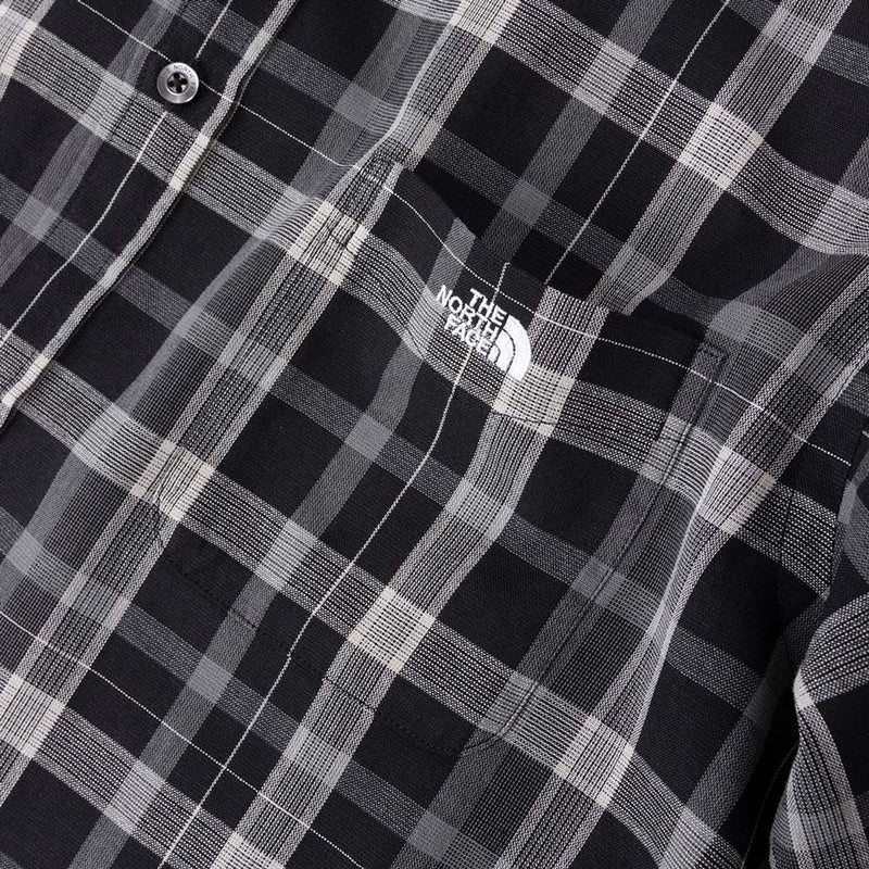 ザ・ノース・フェイスTHENORTHFACEアウトドアカジュアルウェア長袖シャツロングスリーブフラッシュドライチェックシャツNR12630-SGメンズレディースユニセックス26SP春夏