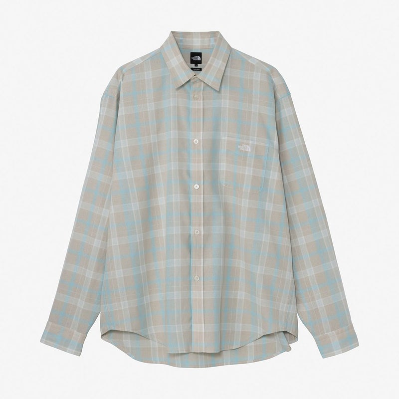 ザ・ノース・フェイスTHENORTHFACEアウトドアカジュアルウェア長袖シャツロングスリーブフラッシュドライチェックシャツNR12630-STメンズレディースユニセックス26SP春夏