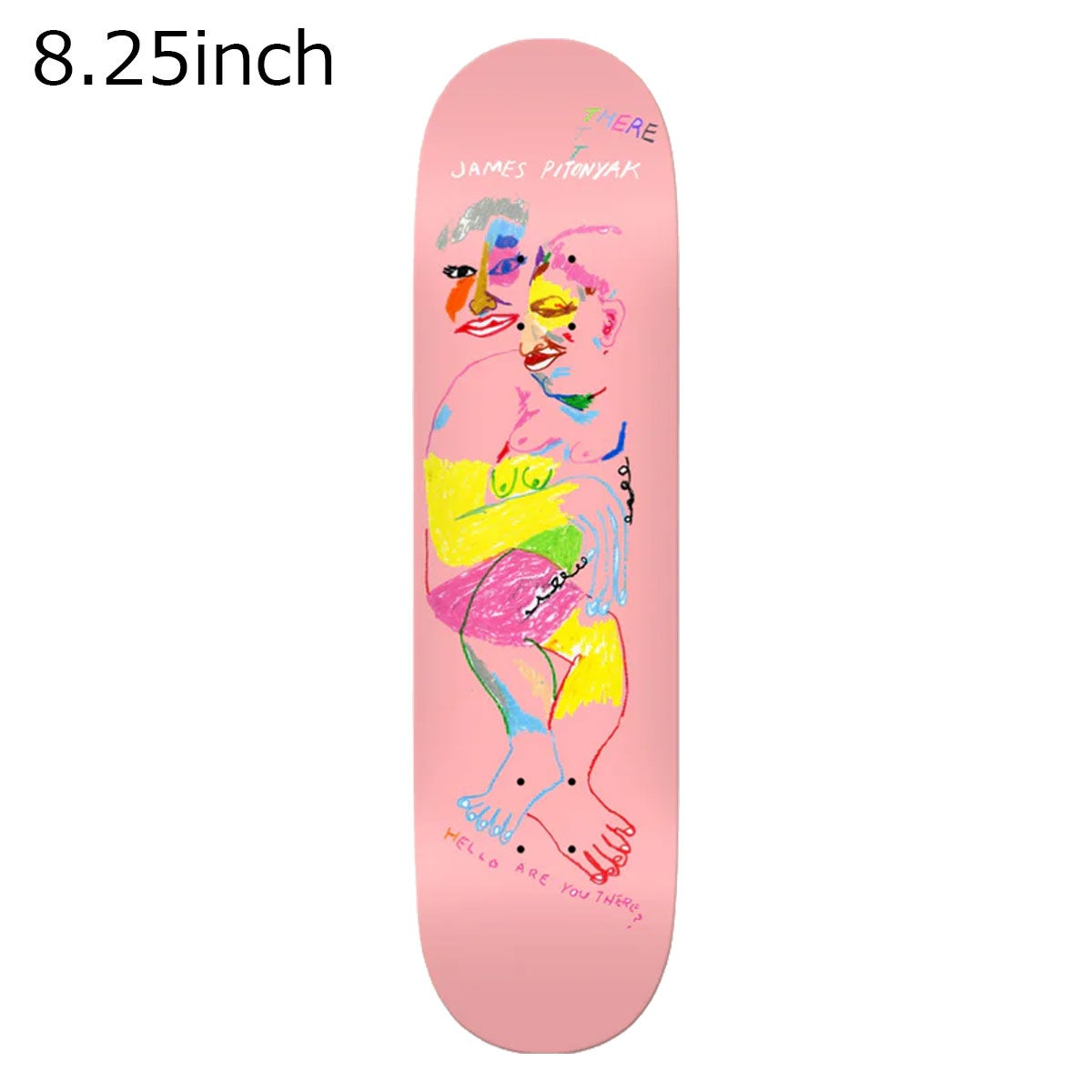 ゼアTHEREスケボースケートボードデッキ板HIJAMES8.25220000032954