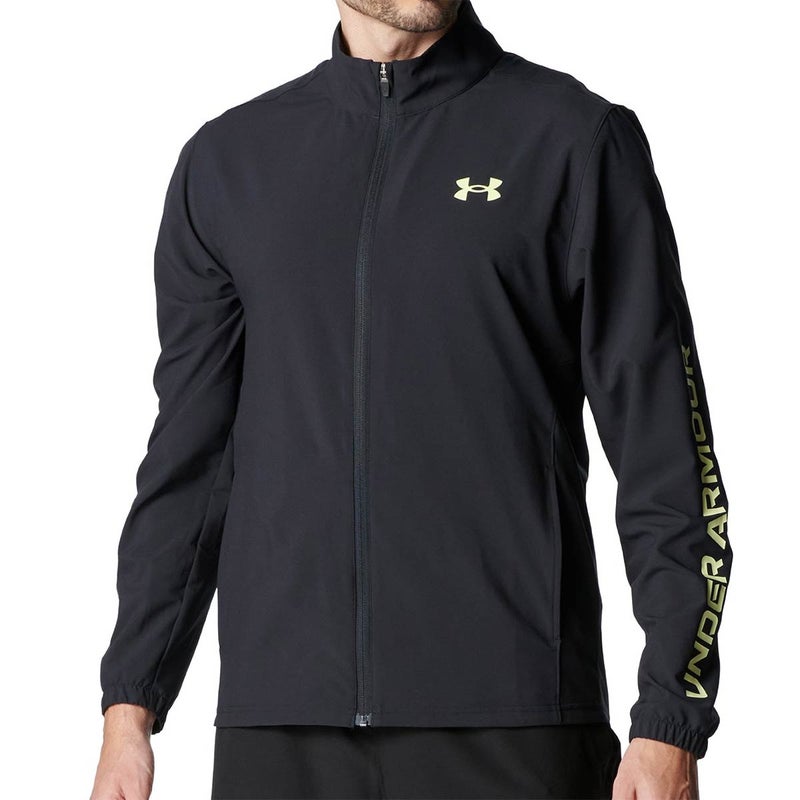 アンダーアーマーUNDERARMOURジムフィットネスヨガウェアアウタージャケットフレッシュウーブンフルジップ6001543-002メンズ男性26P