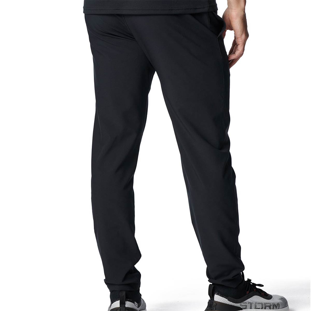 アンダーアーマーUNDERARMOURジムフィットネスヨガウェアボトムスロングパンツ長ズボンフレッシュウーブンパンツ6001544-001メンズ男性26P