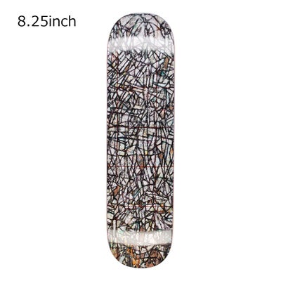 ジーエックスセンGX1000スケボースケートボードデッキ板B&WAbstract8.2517411S740122