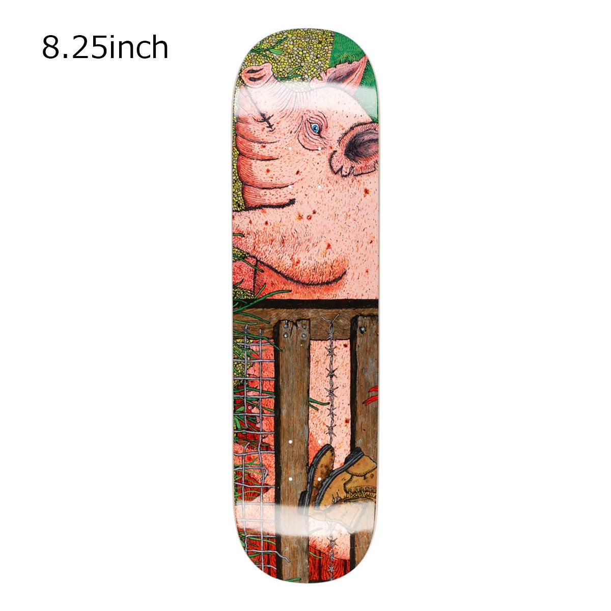 ジーエックスセンGX1000スケボースケートボードデッキ板Pig8.2517411S740125