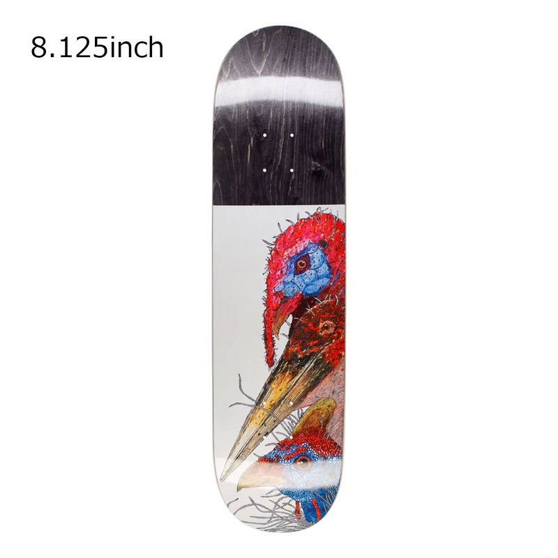 ジーエックスセンGX1000スケボースケートボードデッキ板Birds8.12517411S740126