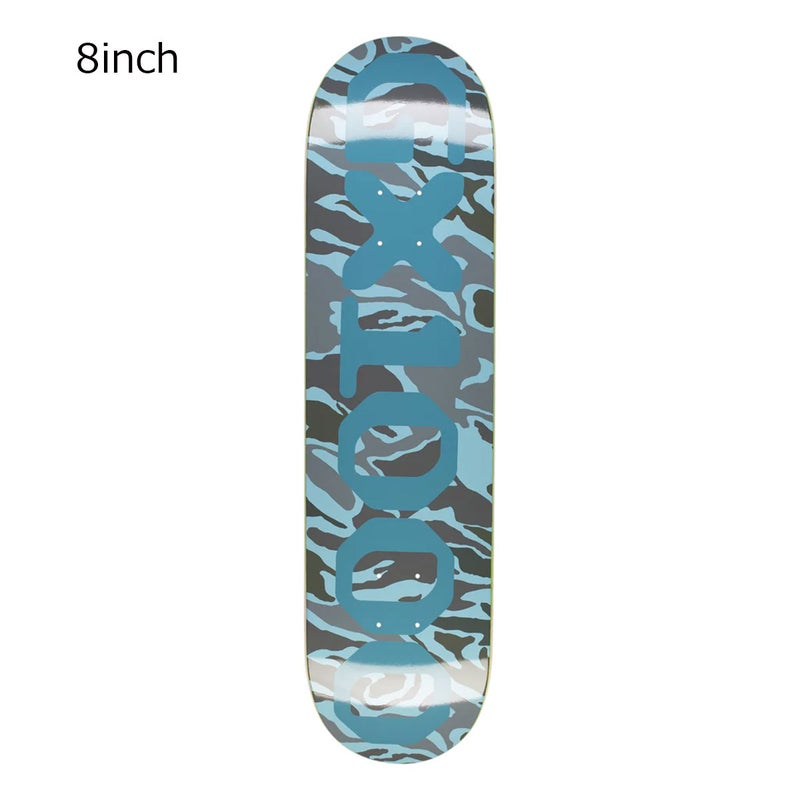 ジーエックスセンGX1000スケボースケートボードデッキ板OgLogoCamo-Blue8.017411S740128