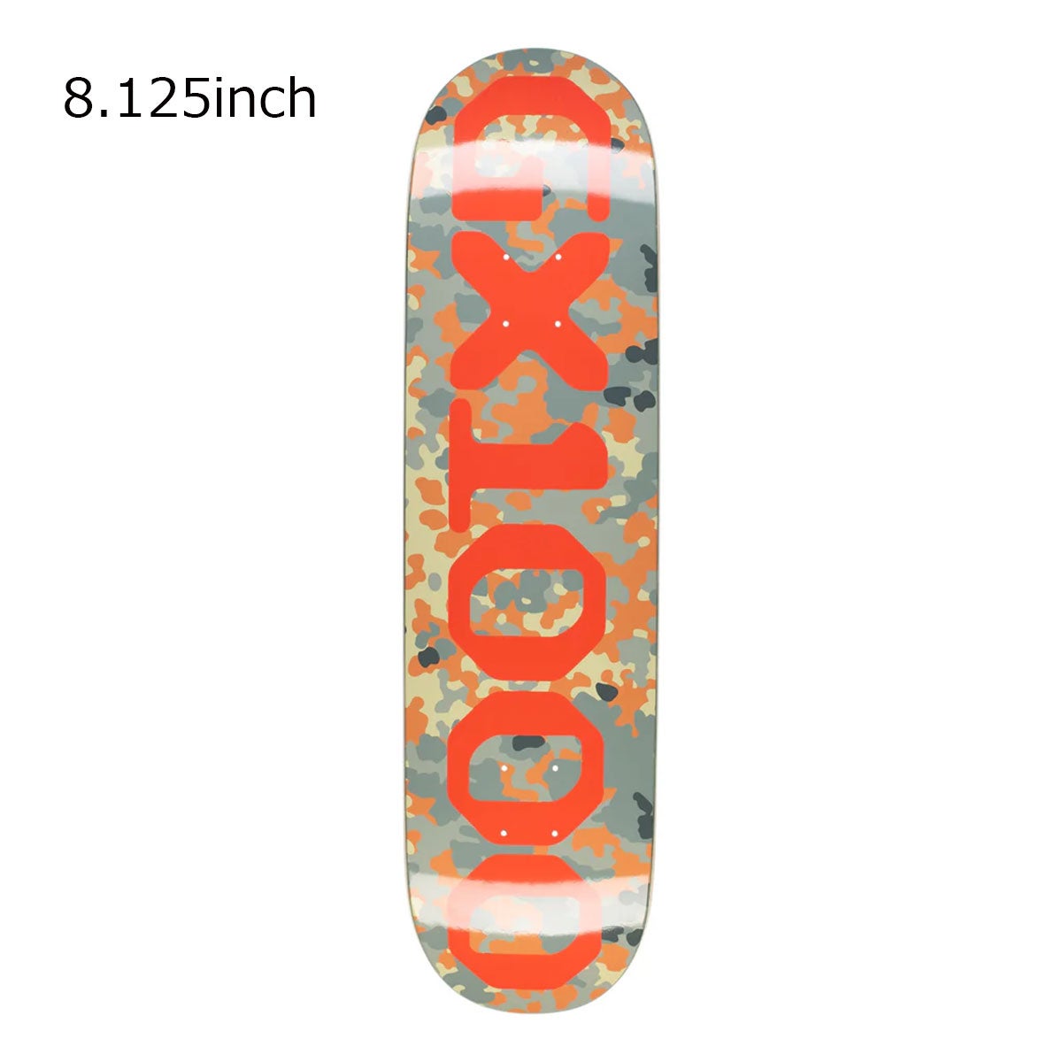 ジーエックスセンGX1000スケボースケートボードデッキ板OgLogoCamo-Red8.12517411S740129