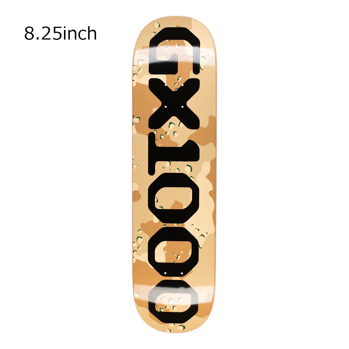 ジーエックスセンGX1000スケボースケートボードデッキ板OgLogoCamo-Black8.2517411S740130