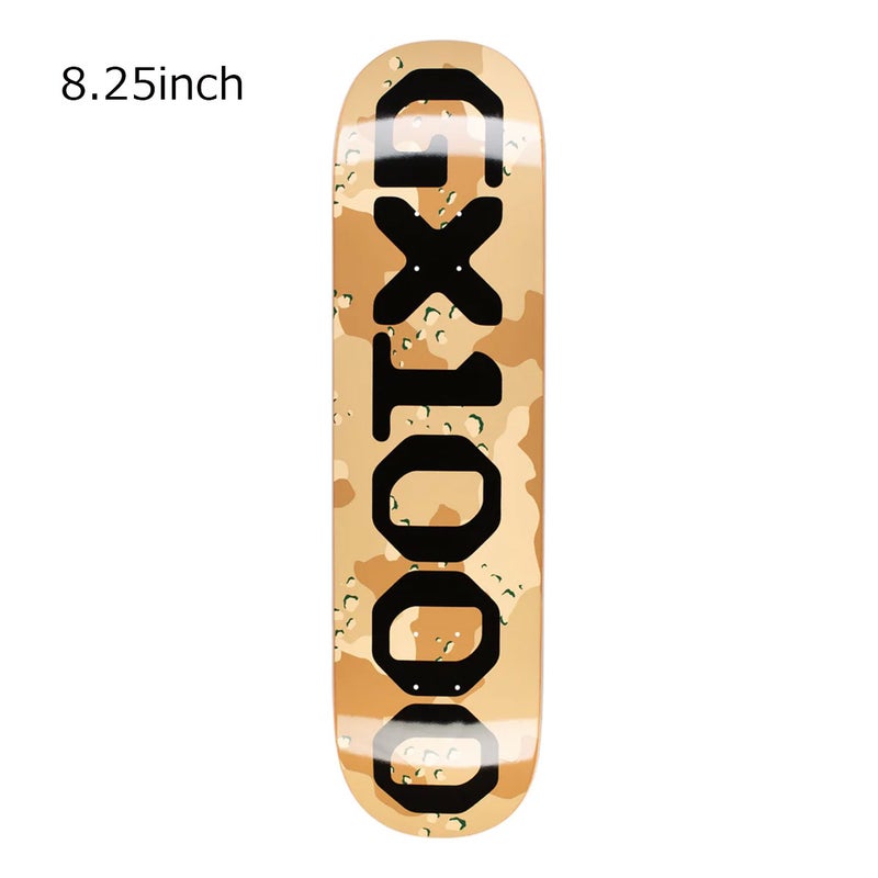 ジーエックスセンGX1000スケボースケートボードデッキ板OgLogoCamo-Black8.2517411S740130