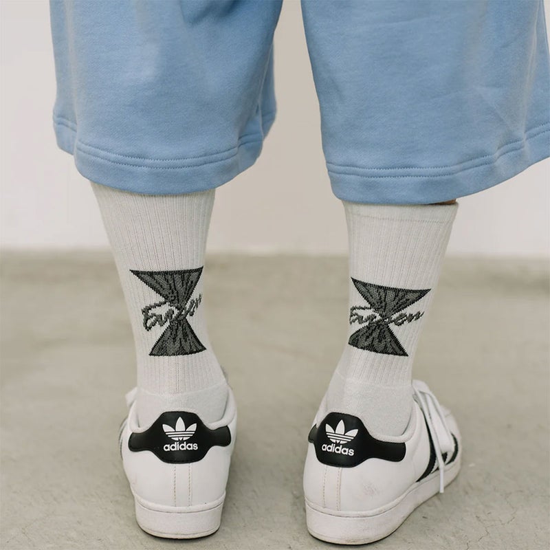 エビセンEVISENスケボースケートボードソックス靴下MINDFUCKSOCKS26SS-A01メンズ男性26SP春夏