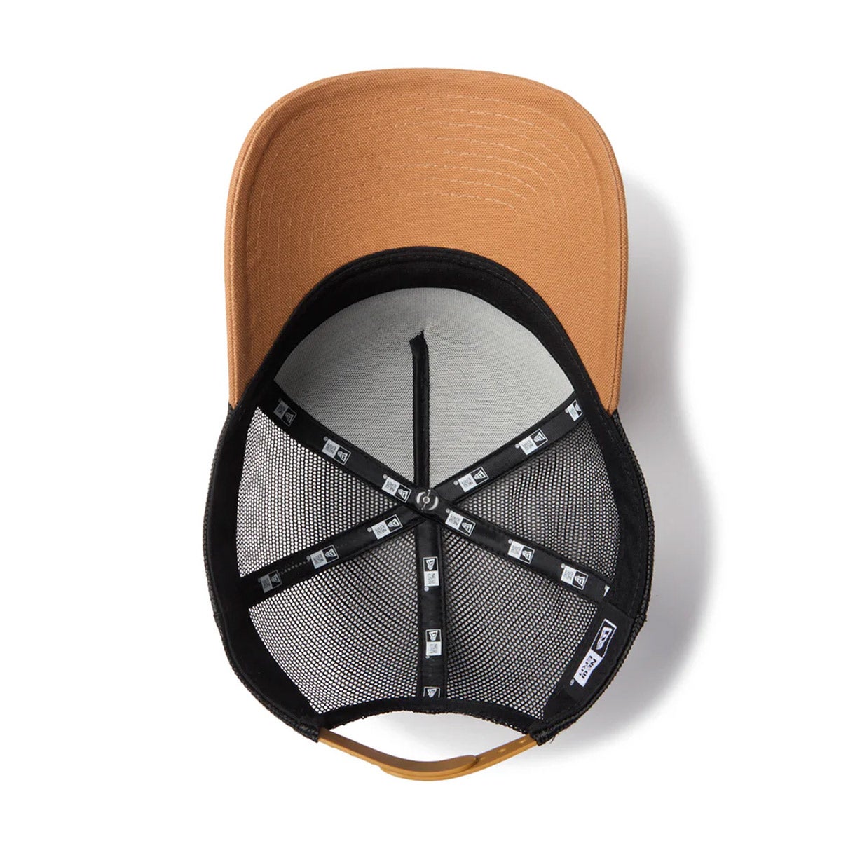 ニューエラNEWERAアウトドアカジュアル帽子キャップ9FORTYA-FrameトラッカーDuckCanvasブラック/ライトブロンズ14774385メンズレディースユニセックス26SP春夏