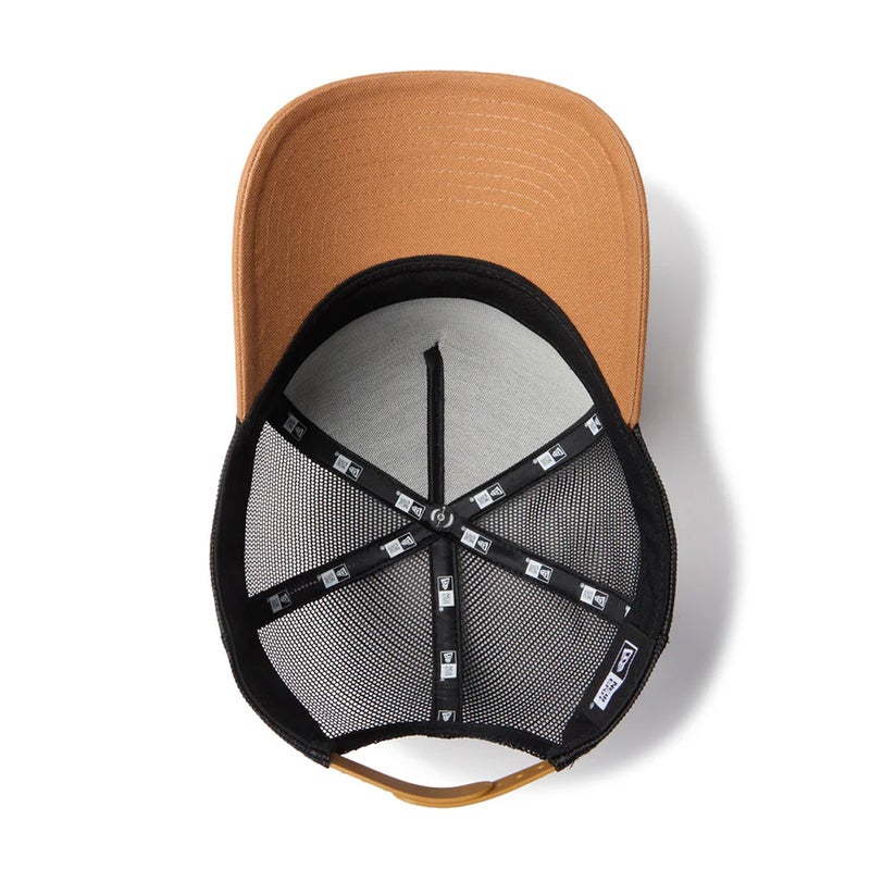 ニューエラNEWERAアウトドアカジュアル帽子キャップ9FORTYA-FrameトラッカーDuckCanvasブラック/ライトブロンズ14774385メンズレディースユニセックス26SP春夏