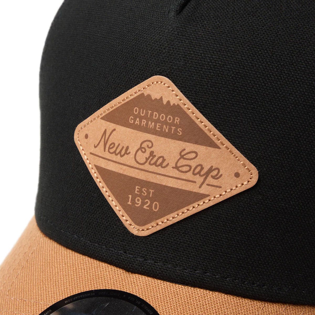 ニューエラ NEW ERA 9FORTY A-Frame トラッカー Duck Canvas ブラック