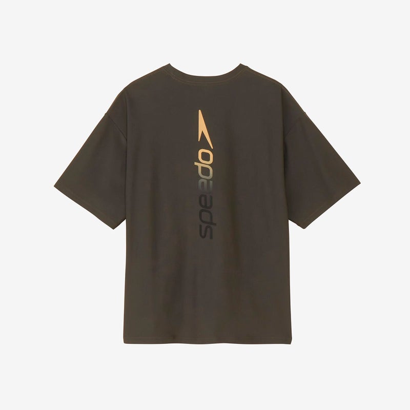 スピードSPEEDOスイムフィットネス競泳水着バーティカルラッシュガードティーSF72630-DKメンズ男性26S1