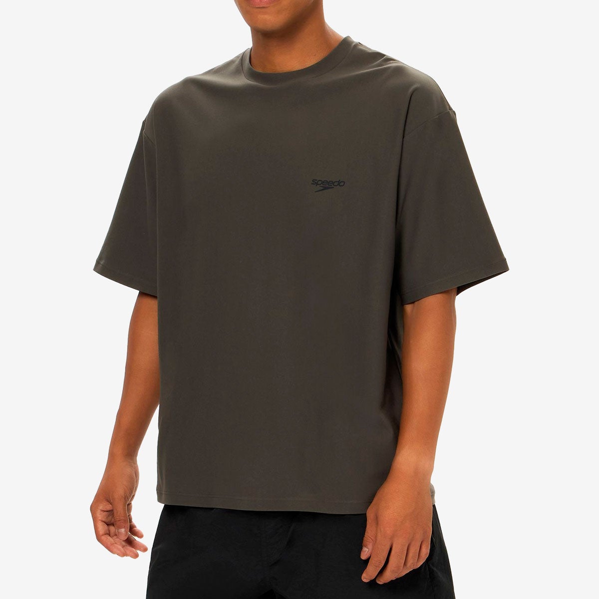 スピードSPEEDOスイムフィットネス競泳水着バーティカルラッシュガードティーSF72630-DKメンズ男性26S1