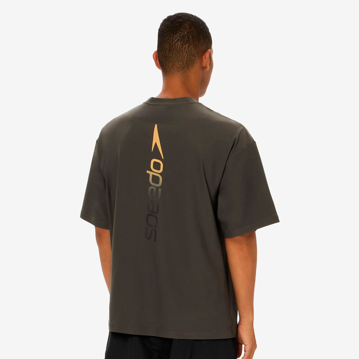 スピードSPEEDOスイムフィットネス競泳水着バーティカルラッシュガードティーSF72630-DKメンズ男性26S1