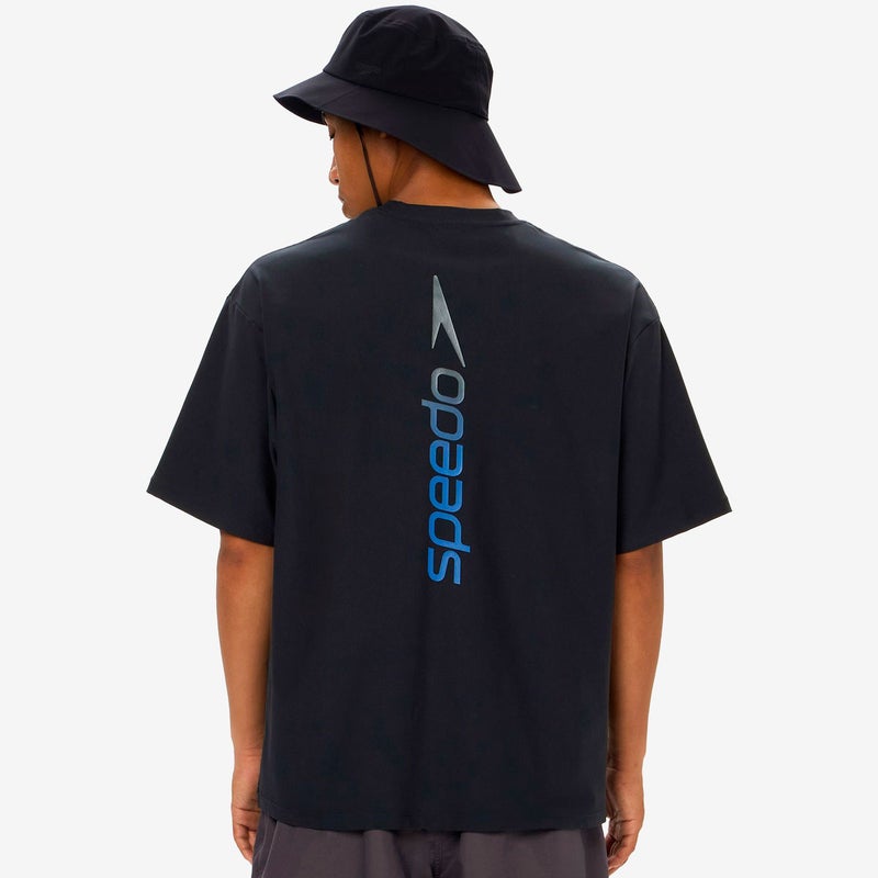 スピードSPEEDOスイムフィットネス競泳水着バーティカルラッシュガードティーSF72630-Kメンズ男性26S1