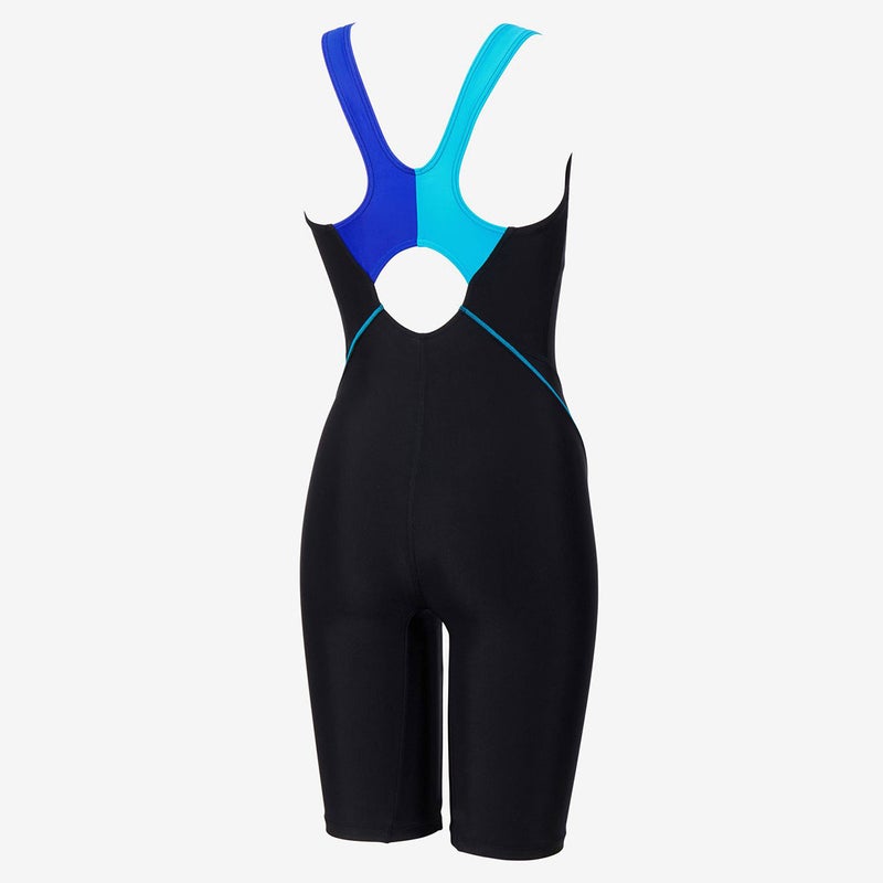 スピードSPEEDOスイムフィットネス競泳水着ストリームドッツロゴルースンニースキンSFW12614-KQレディース女性26S1