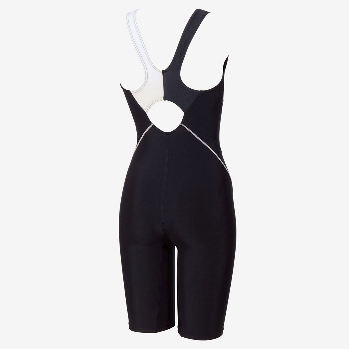 スピードSPEEDOスイムフィットネス競泳水着ストリームドッツロゴルースンニースキンSFW12614-KWレディース女性26S1