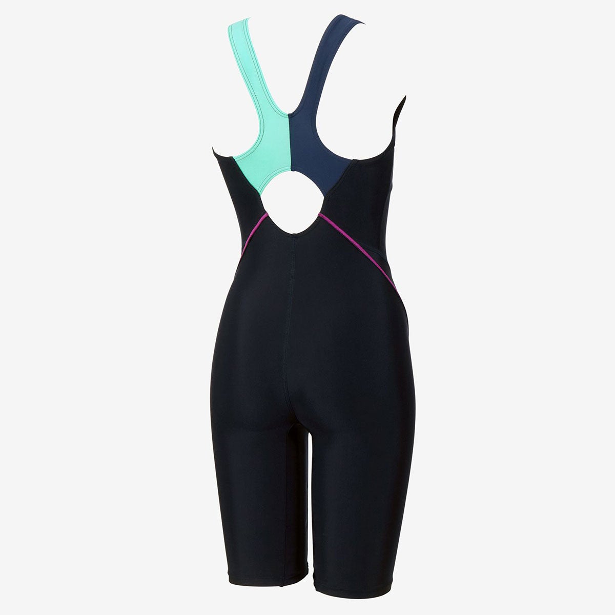 スピードSPEEDOスイムフィットネス競泳水着ストリームドッツロゴルースンニースキンSFW12614-NPレディース女性26S1