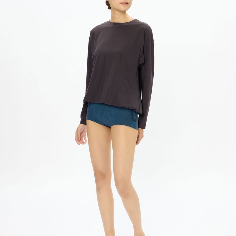 スピードSPEEDOスイムフィットネス競泳水着ステイフィットエコロングスリーブユーブイトップSFW72334-CAレディース女性26S1