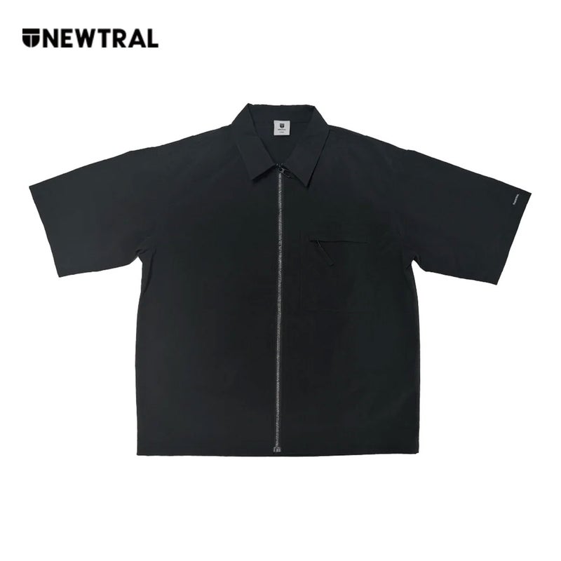 ニュートラルNEWTRALサーフィンサーフウェア半袖シャツNylonZip-UpShirtNT2262006メンズ男性26SP春夏