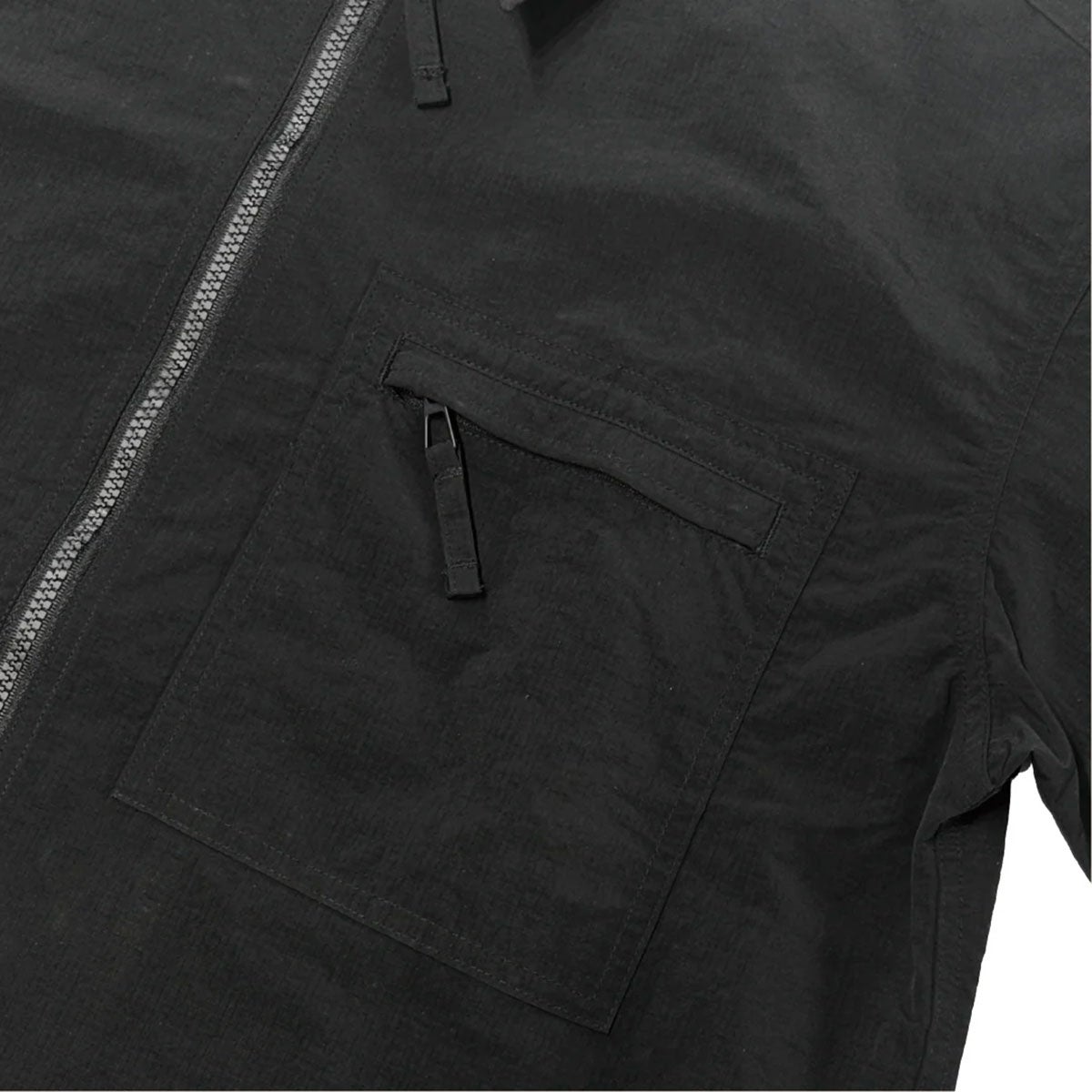 ニュートラル NEWTRAL メンズ 半袖シャツ Nylon Zip-Up Shirt
