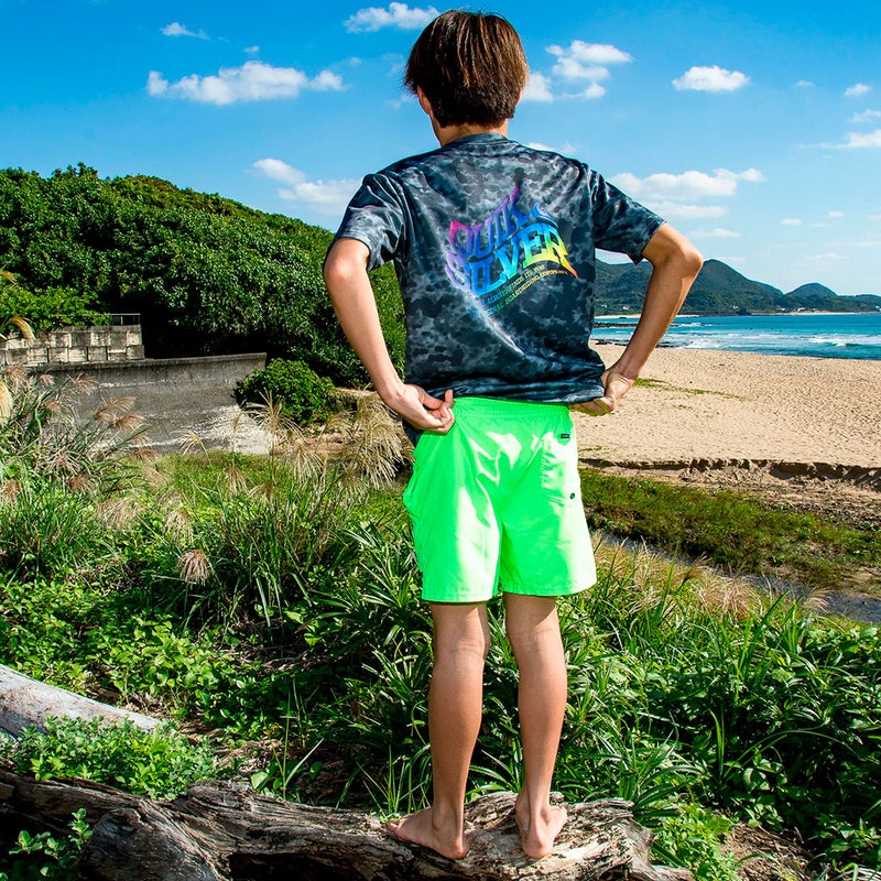 クイックシルバーQuiksilverサーフィンサーフ水着ボードショーツトランクス海パンEVERYDAYVOLLEYYTH14ジャムボードショーツEQBJV03543ジュニアキッズ子ども男の子26SP春夏