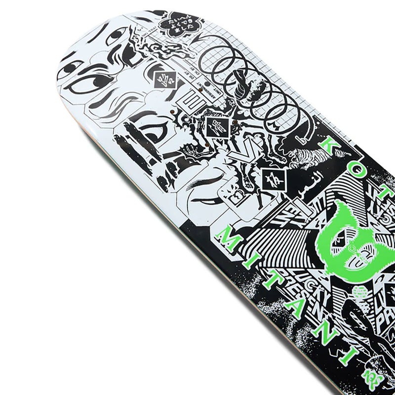 エビセンEVISENスケボースケートボードデッキ板KOTORAMITANINEWCHANNEL8.125EVI30-02