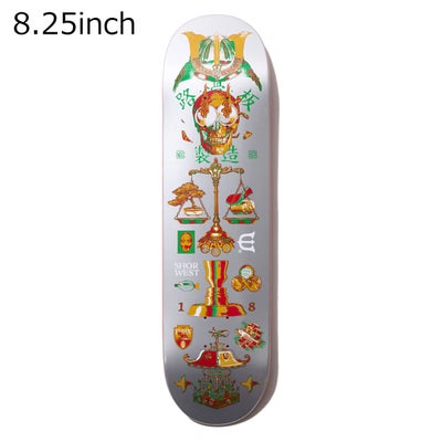 エビセンEVISENスケボースケートボードデッキ板SHORWESTDIALOGUE8.25EVI30-03