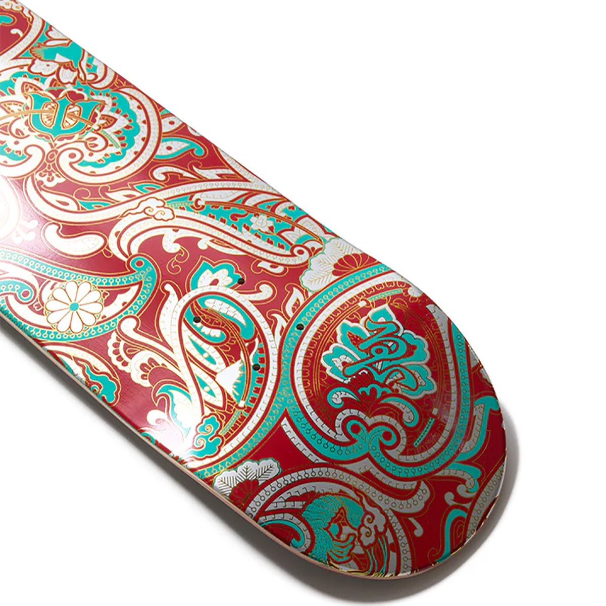 エビセンEVISENスケボースケートボードデッキ板PAISLEYREDTURQUOISEEVI30-04