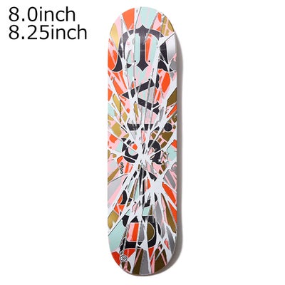 エビセンEVISENスケボースケートボードデッキ板EVI-LOGOCLASHCAMOEVI30-06