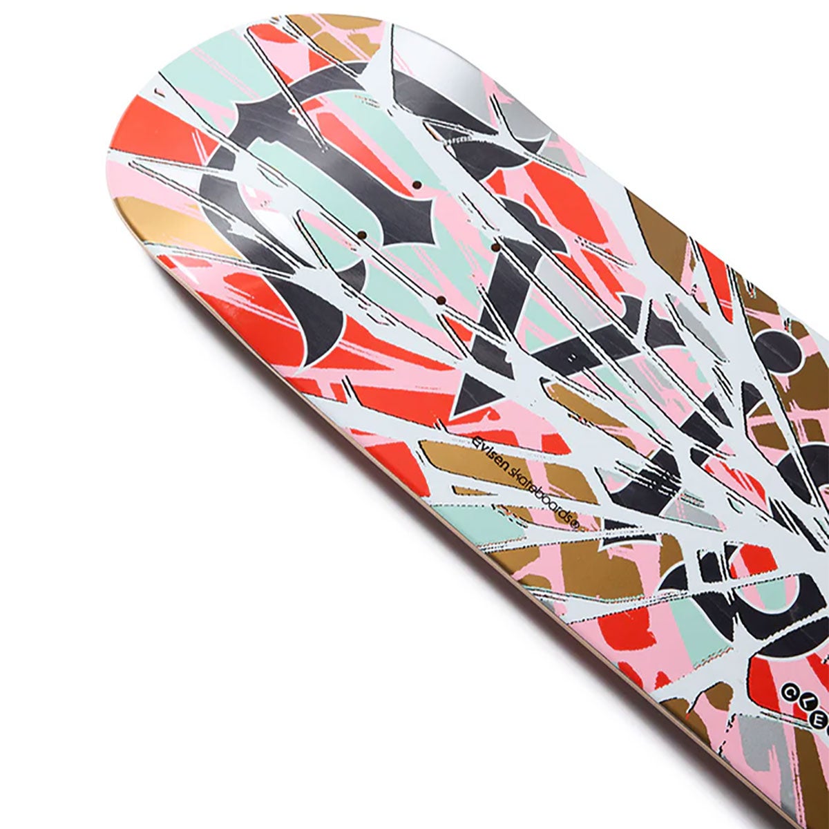 エビセンEVISENスケボースケートボードデッキ板EVI-LOGOCLASHCAMOEVI30-06