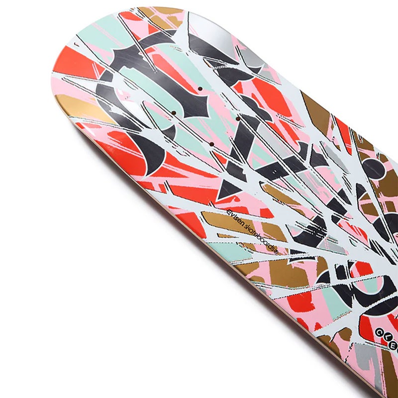 エビセンEVISENスケボースケートボードデッキ板EVI-LOGOCLASHCAMOEVI30-06