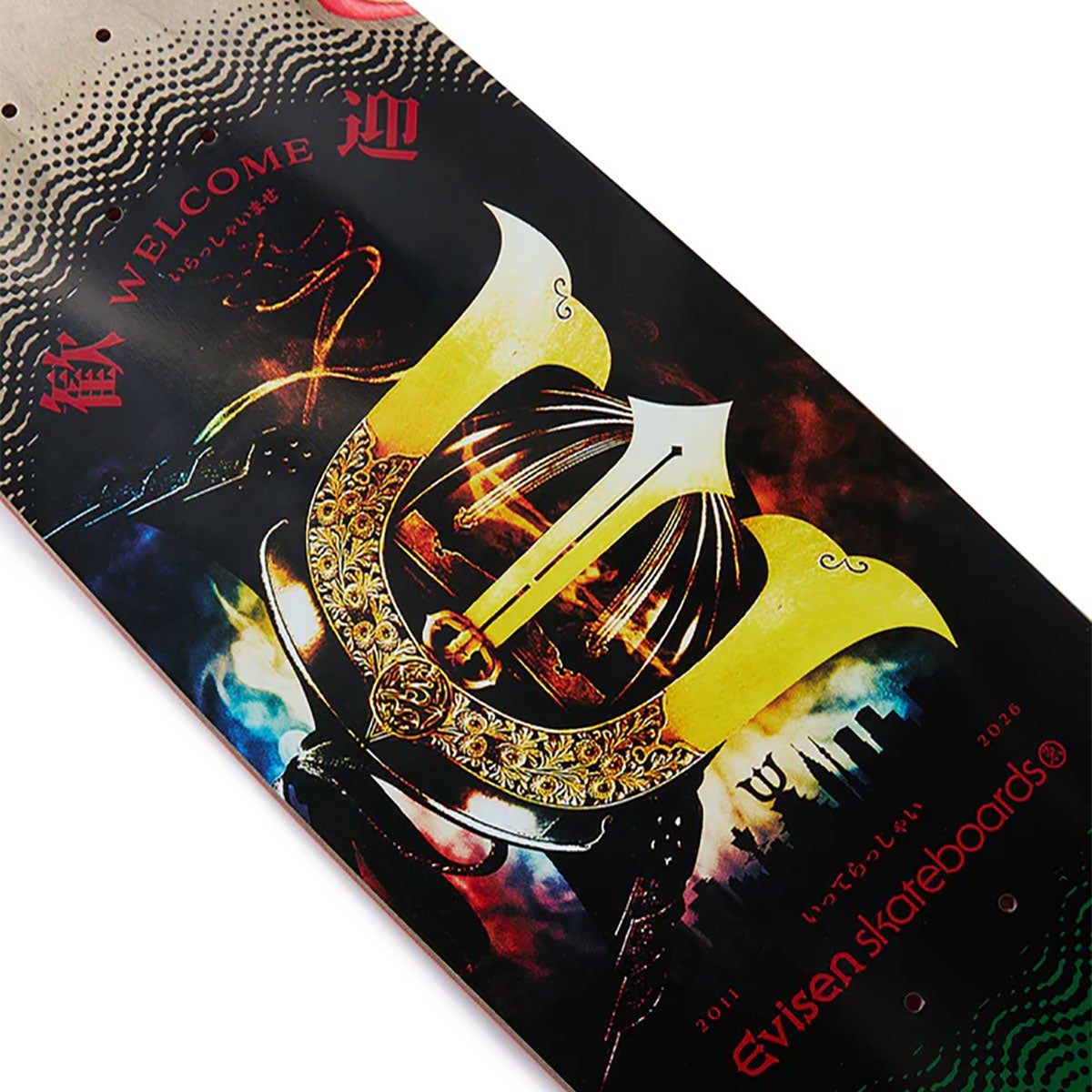 エビセンEVISENスケボースケートボードデッキ板WELCOME-E8.8EVI30-07