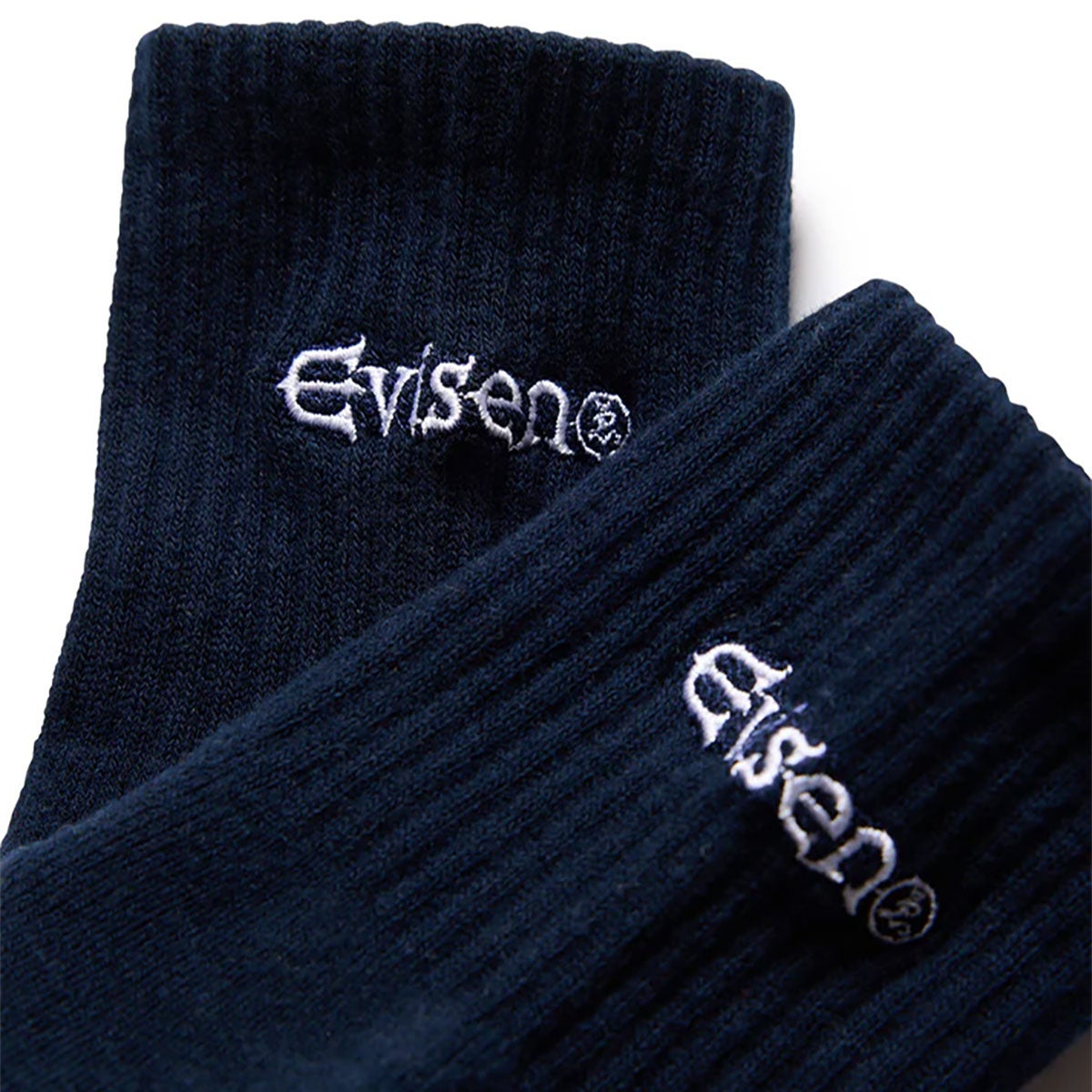 エビセンEVISENスケボースケートボードソックス靴下LOGOANKLESOCKS26SS-A02メンズ男性26SP春夏