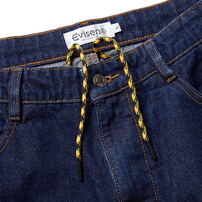 エビセンEVISENスケボースケートボードウェアボトムスロングパンツ長ズボンATARIONE-UPDENIM26SS-B03メンズ男性26SP春夏