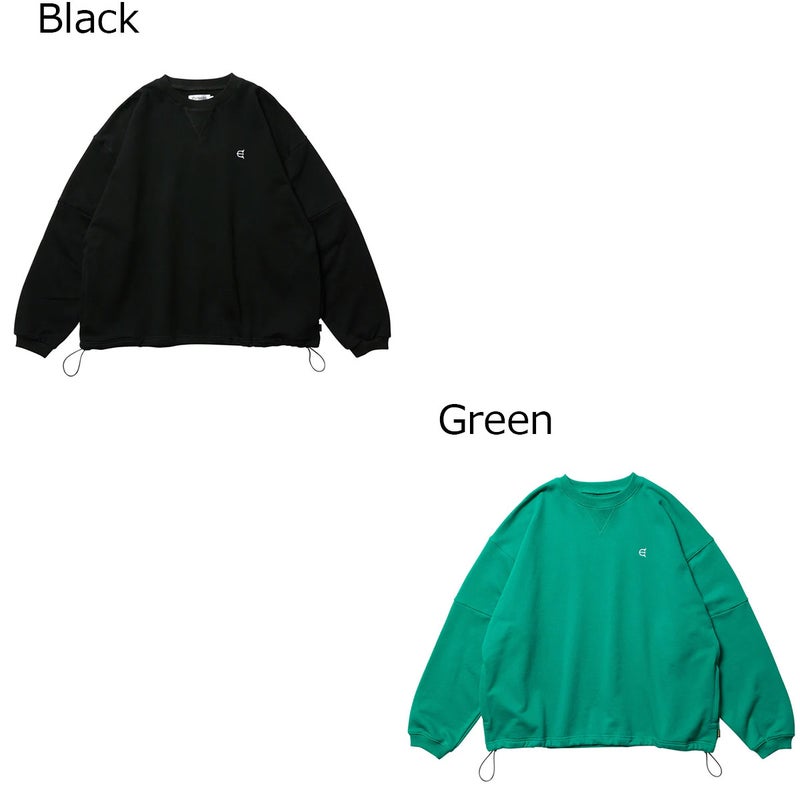 エビセンEVISENスケボースケートボードウェアスウェットトレーナーSPRINGCREWNECKSWEAT26SS-SW06メンズ男性26SP春夏