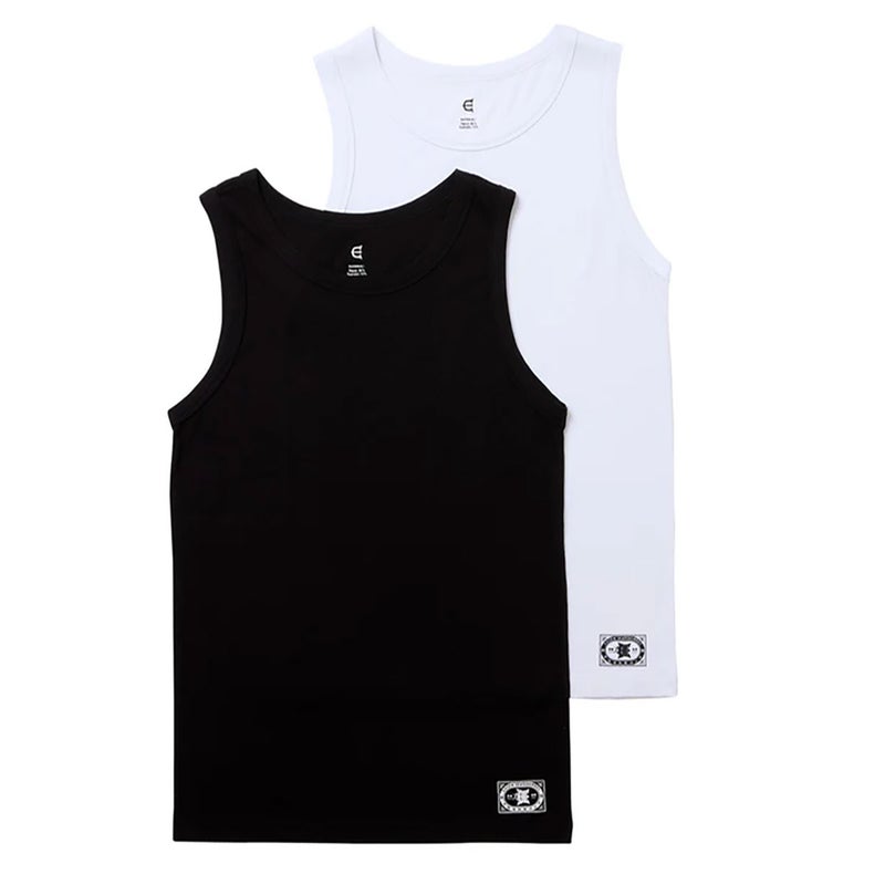 エビセンEVISENスケボースケートボードウェアノースリーブタンクトップMATCHLOGOTANKTOP2Pack26SS-T12メンズ男性26SP春夏