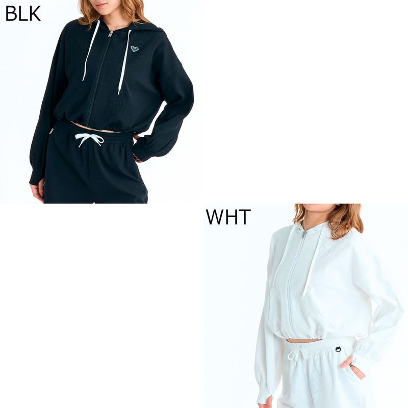 ロキシーROXYサーフィンサーフラッシュガードUVカットSEASIDEBLUEワッフル素材ジップラッシュフーディRLY261030レディース女性26SP春夏