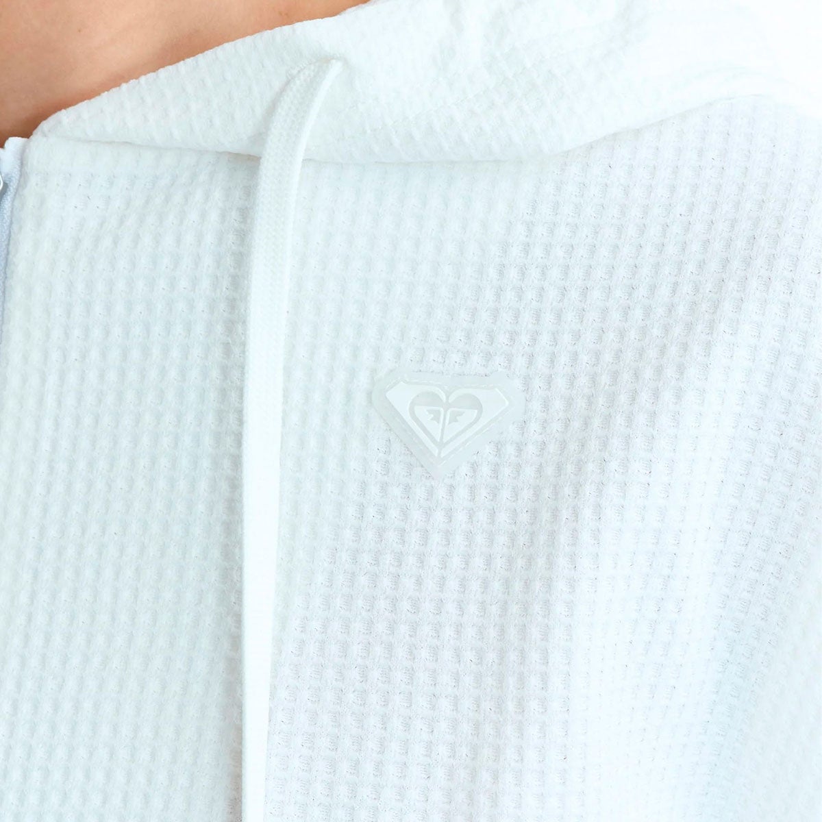 ロキシーROXYサーフィンサーフラッシュガードUVカットSEASIDEBLUEワッフル素材ジップラッシュフーディRLY261030レディース女性26SP春夏