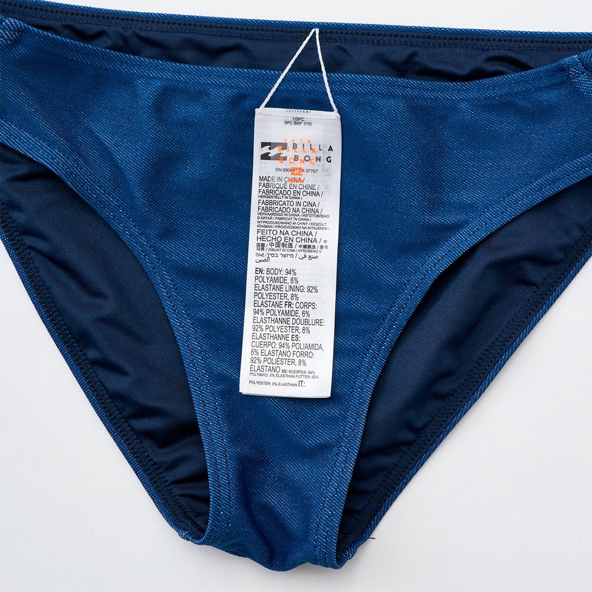 ビラボン BILLABONG レディース 水着 DENIM LONG TRIANGLE ビキニ