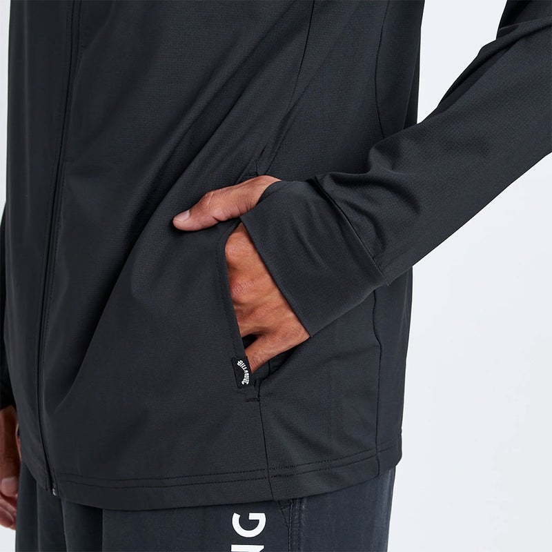 ビラボンBILLABONGサーフィンサーフラッシュガードUVカットAIRDRYMESHPARKAジップラッシュガードBG011866メンズ男性26SP春夏