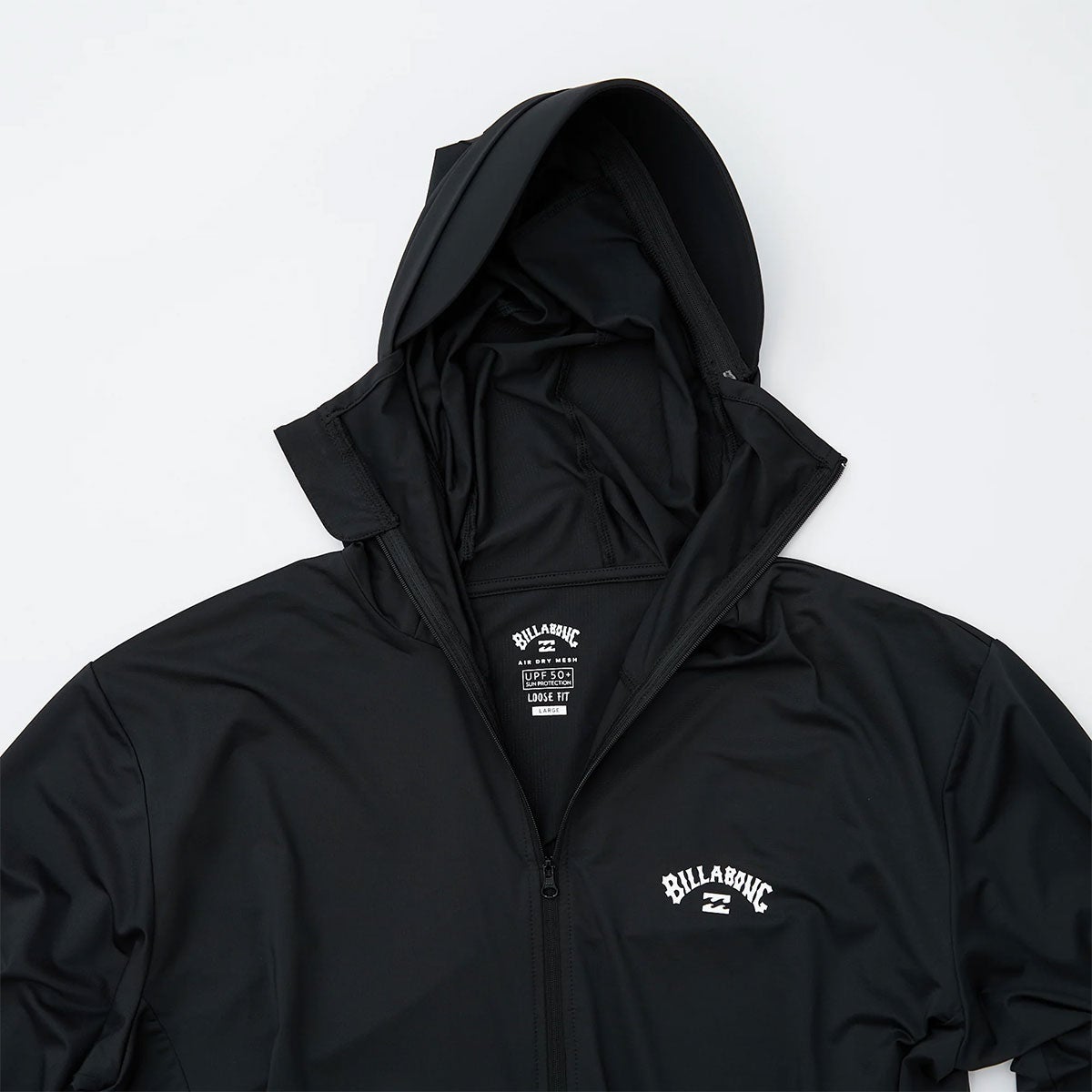 ビラボンBILLABONGサーフィンサーフラッシュガードUVカットAIRDRYMESHPARKAジップラッシュガードBG011866メンズ男性26SP春夏