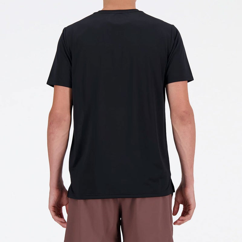 ニューバランスnewbalanceランニングウェア半袖TシャツSportEssentialsランショートスリーブTシャツMT41222-BKメンズ男性26SP春夏