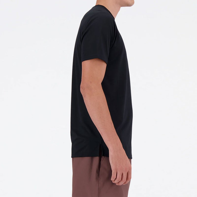 ニューバランスnewbalanceランニングウェア半袖TシャツSportEssentialsランショートスリーブTシャツMT41222-BKメンズ男性26SP春夏