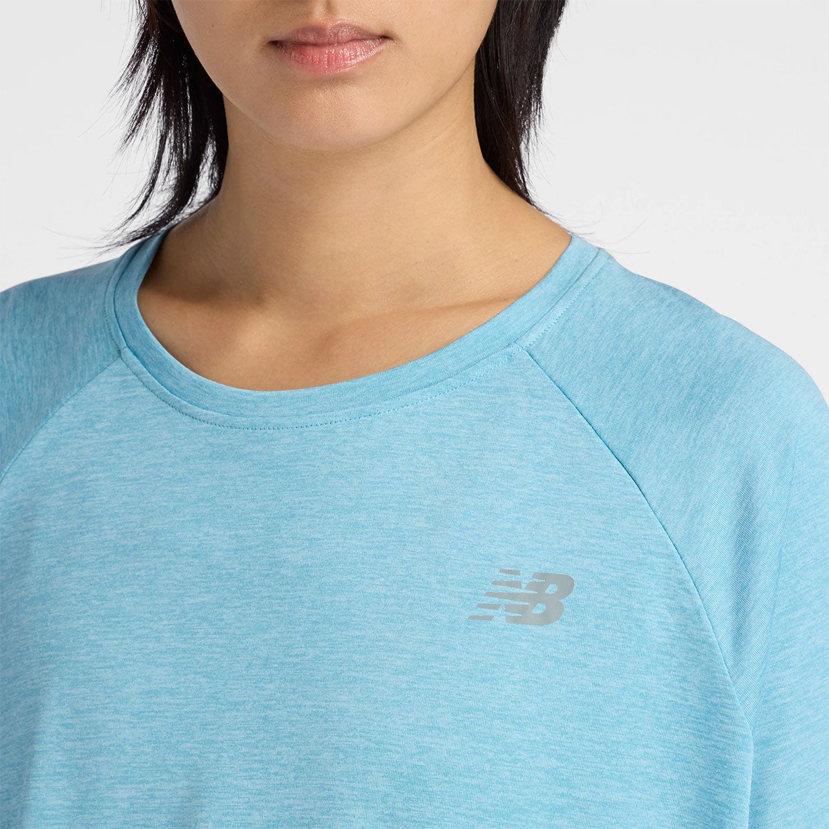 ニューバランスnewbalanceジムフィットネスヨガウェア半袖TシャツスポーツパフォーマンスTシャツWT6172ZL-AEBレディース女性26SP春夏