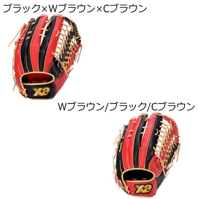 ザナックスXANAXベースボール野球ソフトボールグラブミットグローブトレーニング軟式トラストカラフルライン外野手用PG1型BRG26PG1Cメンズレディースユニセックス26SP春夏