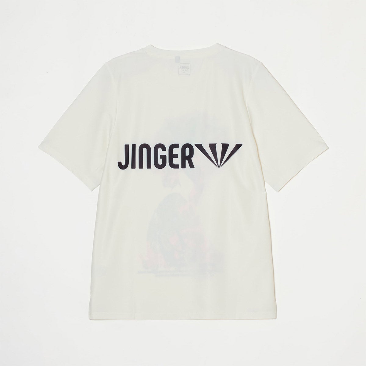 ジンガーJINGERランニングウェア半袖TシャツランニングTシャツJ-1051-WHTBLKメンズレディースユニセックス26SP春夏