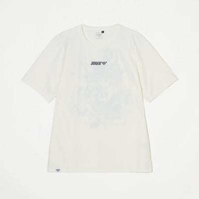 ジンガーJINGERランニングウェア半袖TシャツランニングTシャツJ-1052-WHTメンズレディースユニセックス26SP春夏