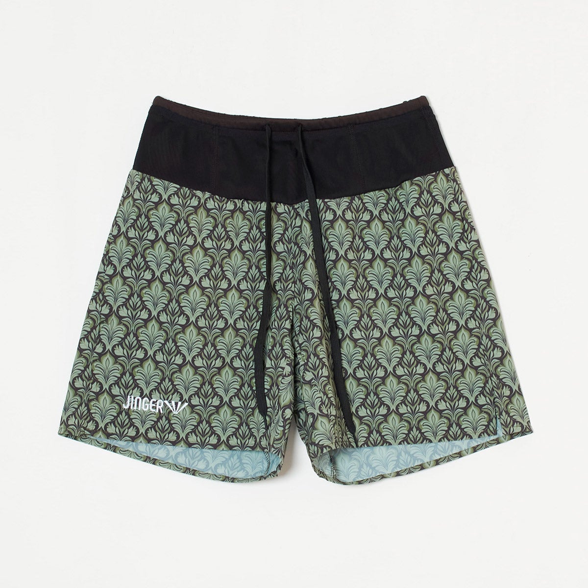 ジンガーJINGERランニングウェアボトムスショートハーフパンツ短パンマルチポケット付きランニングパンツJ-2076-BLKメンズレディースユニセックス26SP春夏